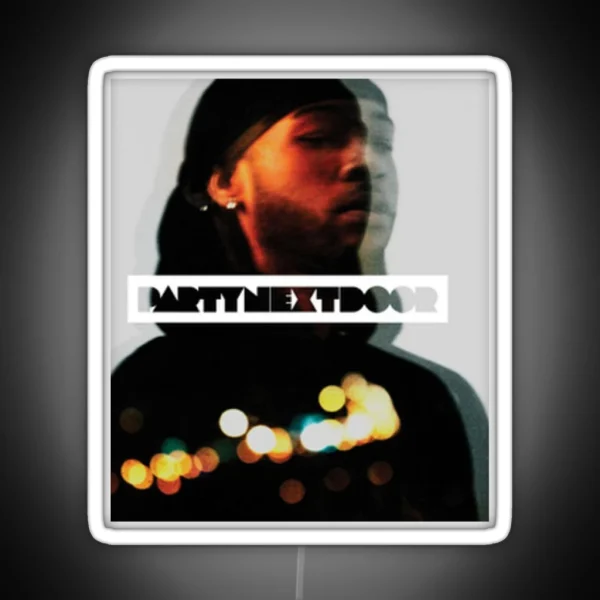 Partynextdoor Album Cover RGB Neon Sign