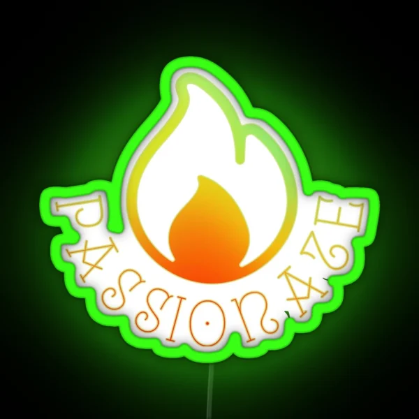 Passionate RGB Neon Sign