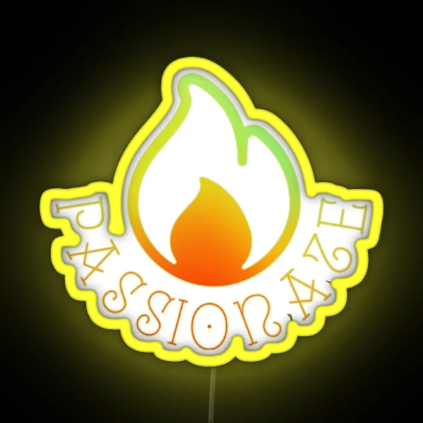 Passionate RGB Neon Sign