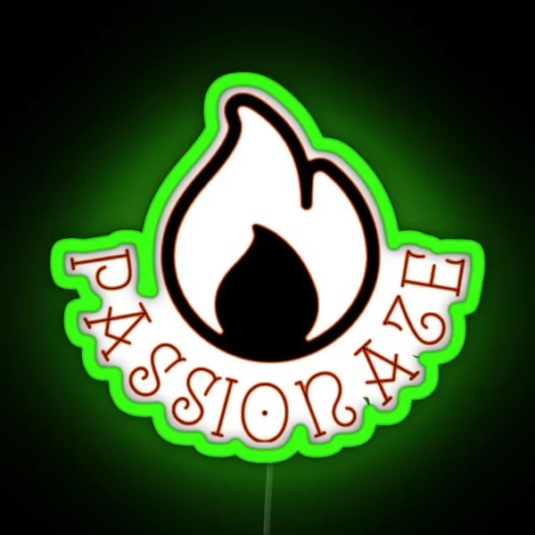 Passionate RGB Neon Sign