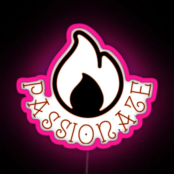 Passionate RGB Neon Sign