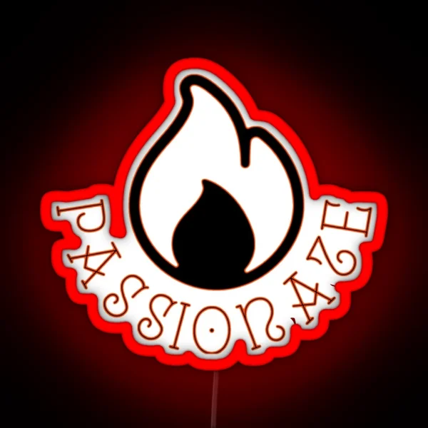 Passionate RGB Neon Sign