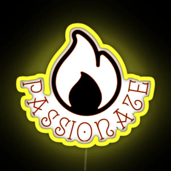 Passionate RGB Neon Sign