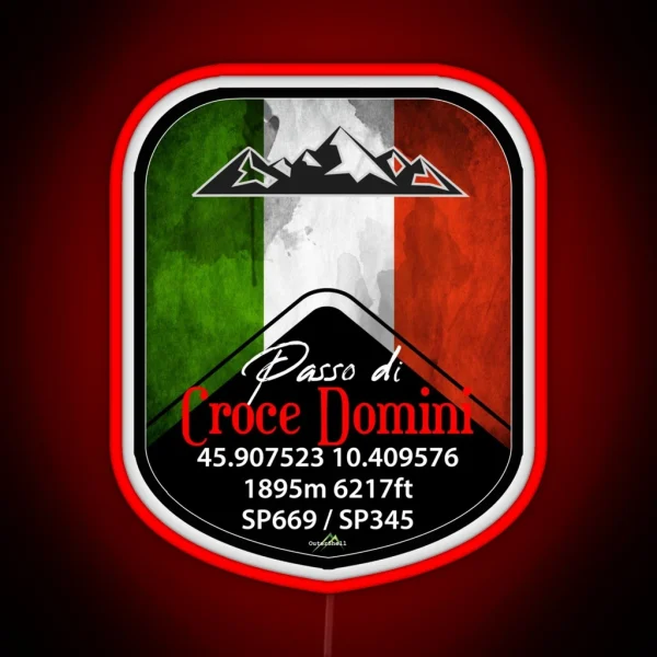 Passo Di Croce Domini Italy Italia Led And Led RGB Neon Sign