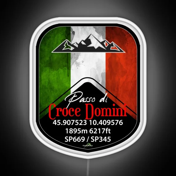 Passo Di Croce Domini Italy Italia Led And Led RGB Neon Sign