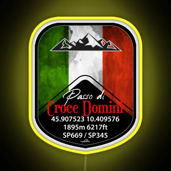 Passo Di Croce Domini Italy Italia Led And Led RGB Neon Sign