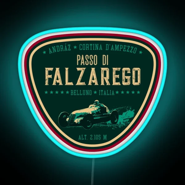 Passo Di Falzarego Italy Led And Led RGB Neon Sign