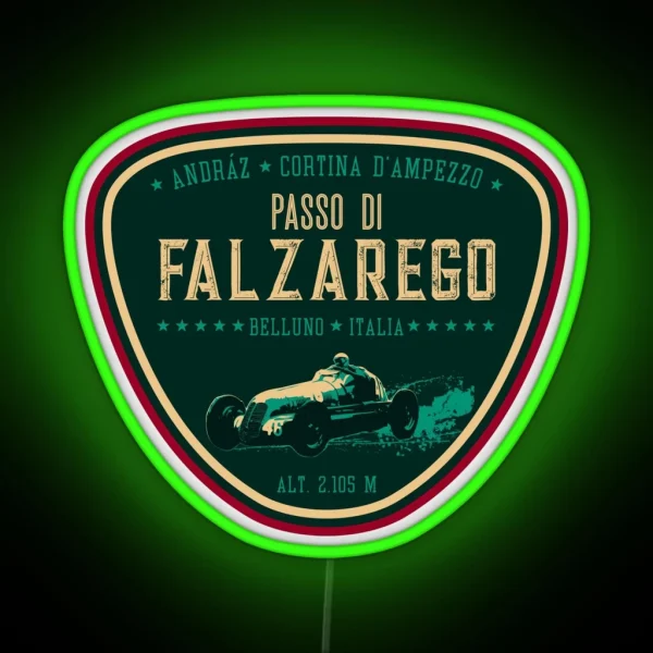 Passo Di Falzarego Italy Led And Led RGB Neon Sign