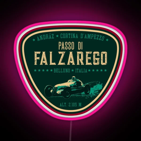 Passo Di Falzarego Italy Led And Led RGB Neon Sign