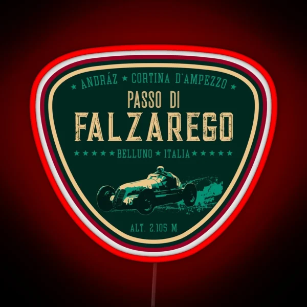 Passo Di Falzarego Italy Led And Led RGB Neon Sign