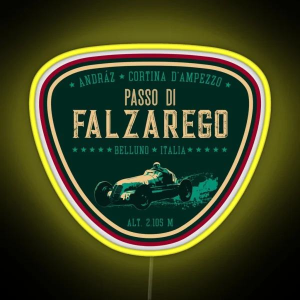 Passo Di Falzarego Italy Led And Led RGB Neon Sign