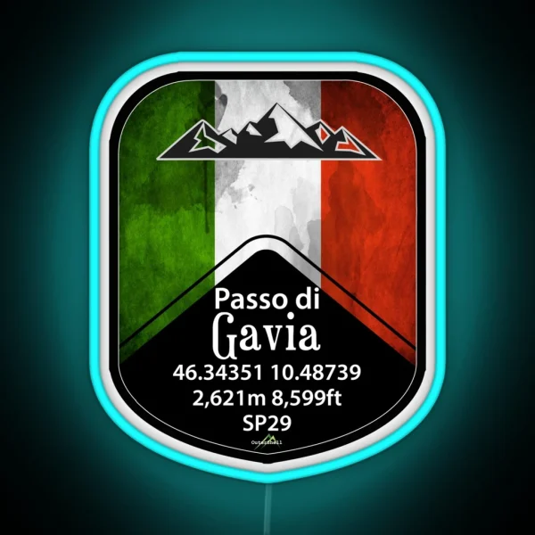 Passo Di Gavia Italy Led And Led RGB Neon Sign