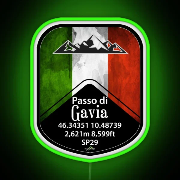 Passo Di Gavia Italy Led And Led RGB Neon Sign