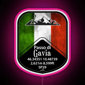 Passo Di Gavia Italy Led And Led RGB Neon Sign