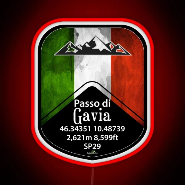 Passo Di Gavia Italy Led And Led RGB Neon Sign