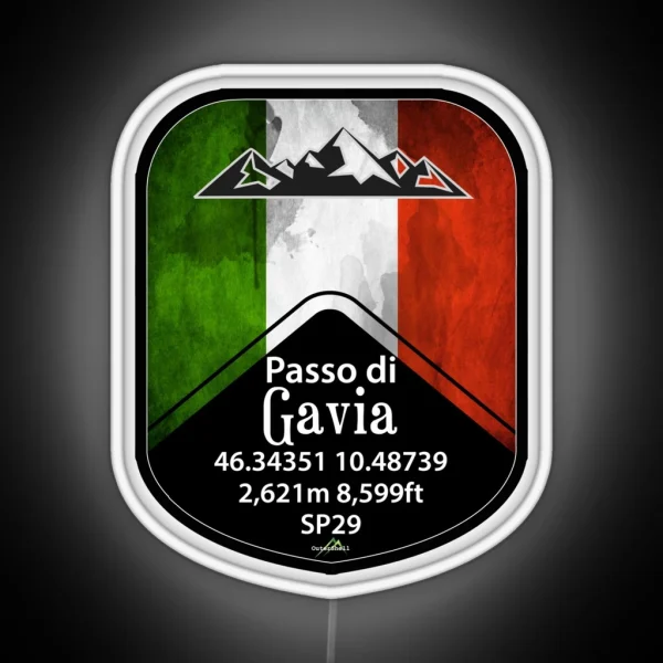 Passo Di Gavia Italy Led And Led RGB Neon Sign