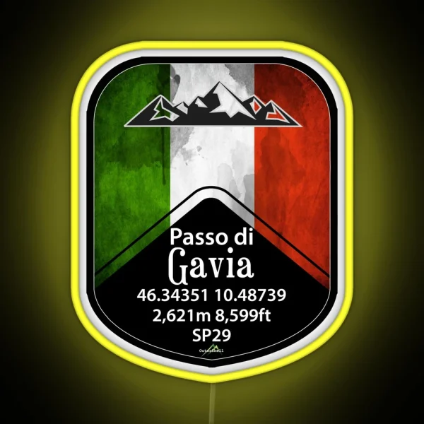 Passo Di Gavia Italy Led And Led RGB Neon Sign