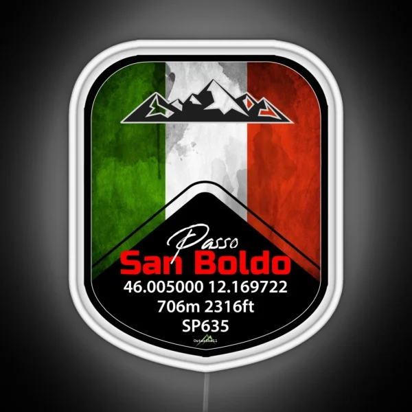 Passo San Boldo Italy Led And Led RGB Neon Sign