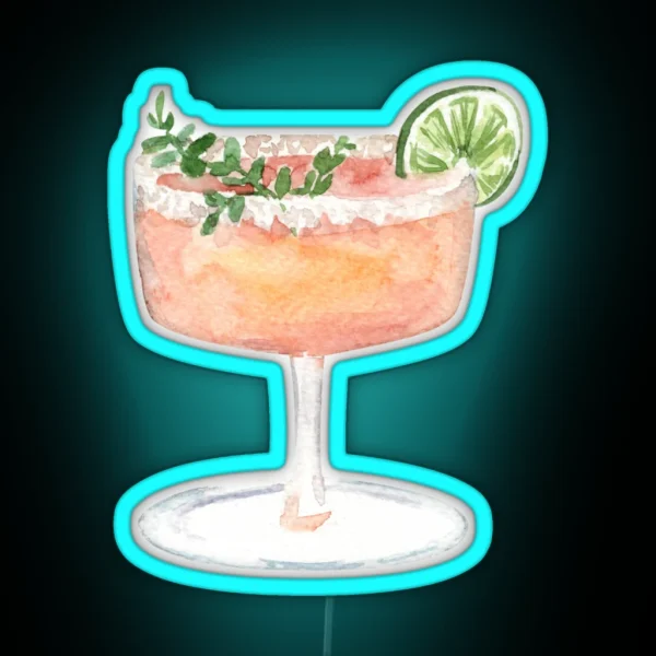 Pastel Cocktail RGB Neon Sign