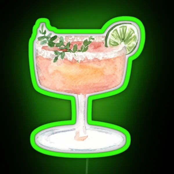 Pastel Cocktail RGB Neon Sign