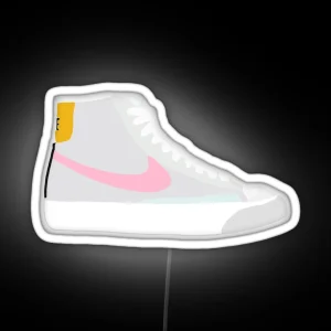 Pastel Preppy Shoes RGB Neon Sign