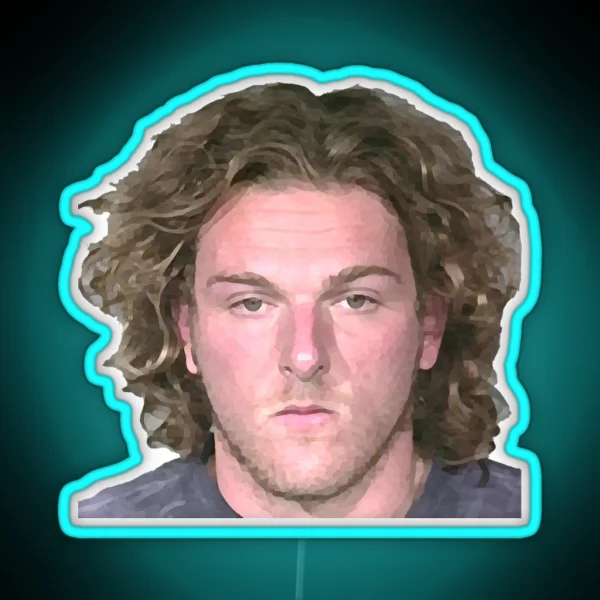 Pat Mcafee Mug Shot Led RGB Neon Sign