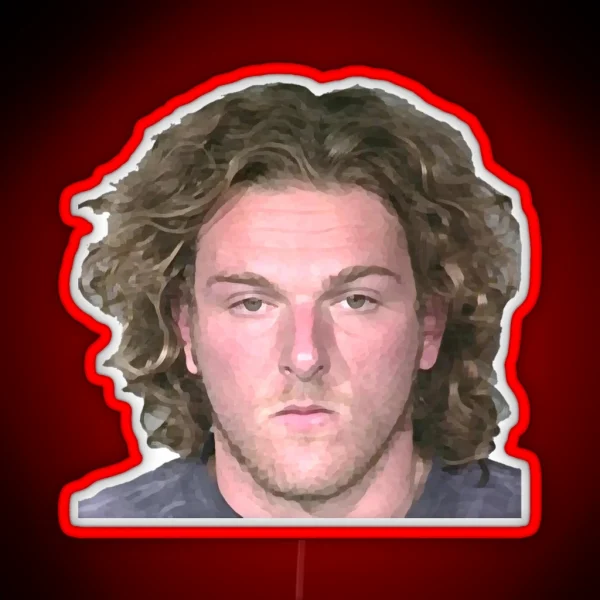 Pat Mcafee Mug Shot Led RGB Neon Sign