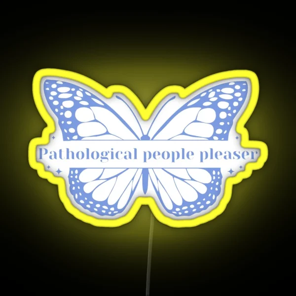 Pathological People Pleaser RGB Neon Sign