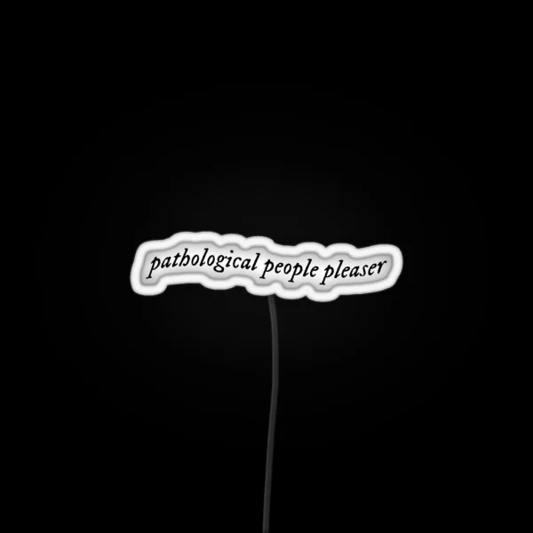 Pathological People Pleaser Taylor Swift You RGB Neon Sign