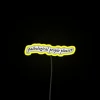Pathological People Pleaser Taylor Swift You're Losing Me Lyric Neon Sign