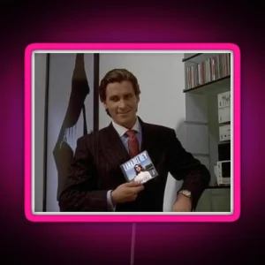 Patrick Bateman Is A Lana Fan RGB Neon Sign