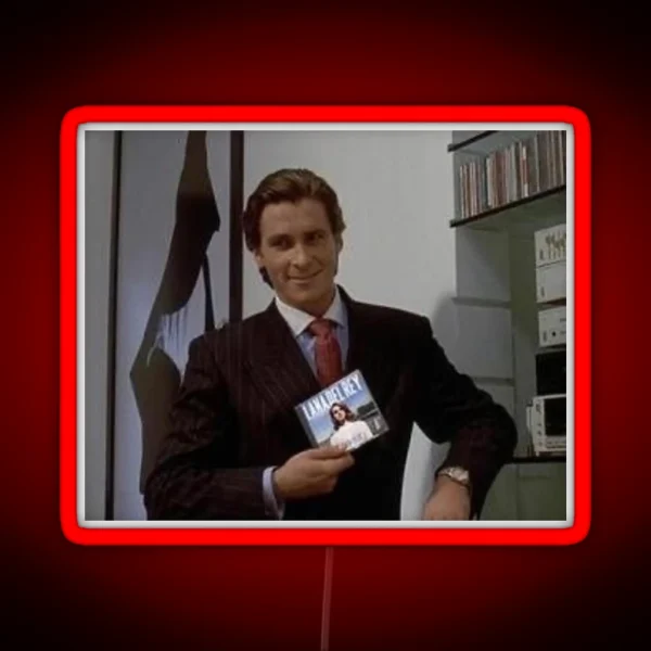 Patrick Bateman Is A Lana Fan RGB Neon Sign