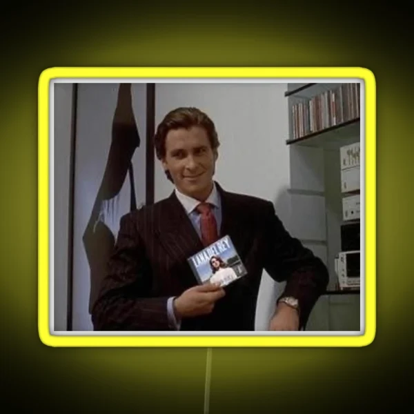 Patrick Bateman Is A Lana Fan RGB Neon Sign