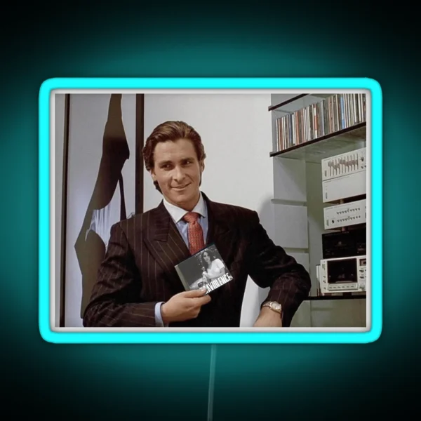 Patrick Bateman Lana Stan RGB Neon Sign