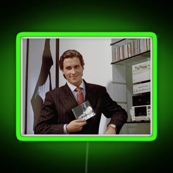Patrick Bateman Lana Stan RGB Neon Sign
