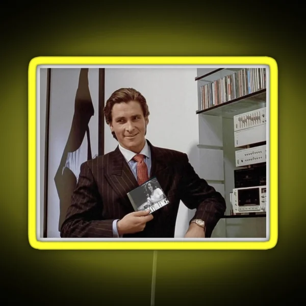 Patrick Bateman Lana Stan RGB Neon Sign