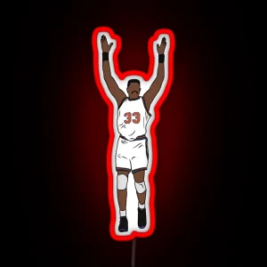 Patrick Ewing Celebration RGB Neon Sign