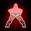 Add a touch of quirky humor with vibrant Patrick neon.