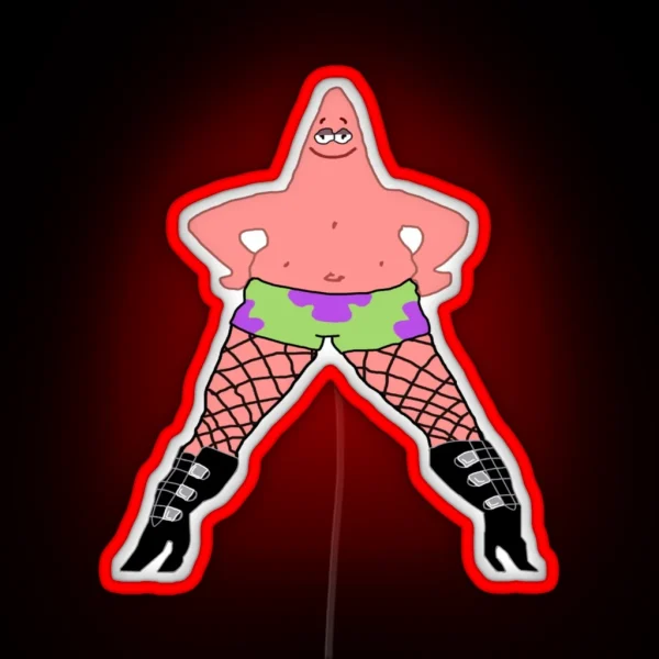 Patrick In Heels RGB Neon Sign