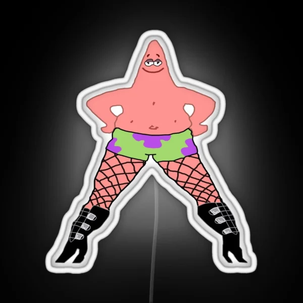 Patrick In Heels RGB Neon Sign