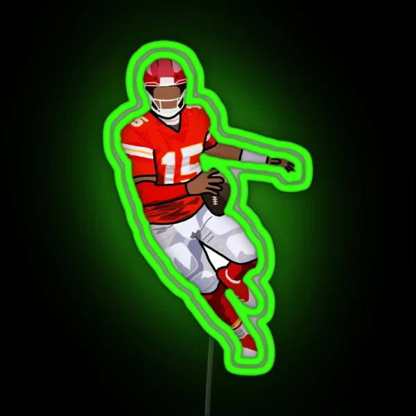 Patrick Mahomes RGB Neon Sign