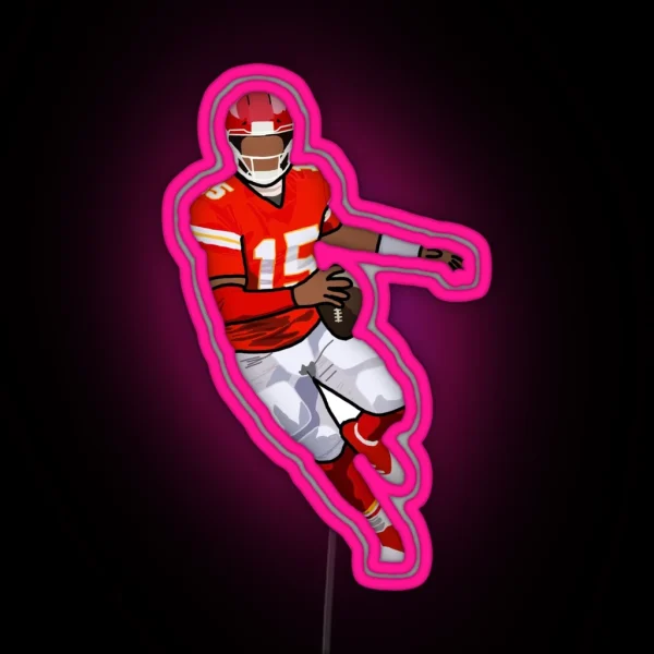 Patrick Mahomes RGB Neon Sign