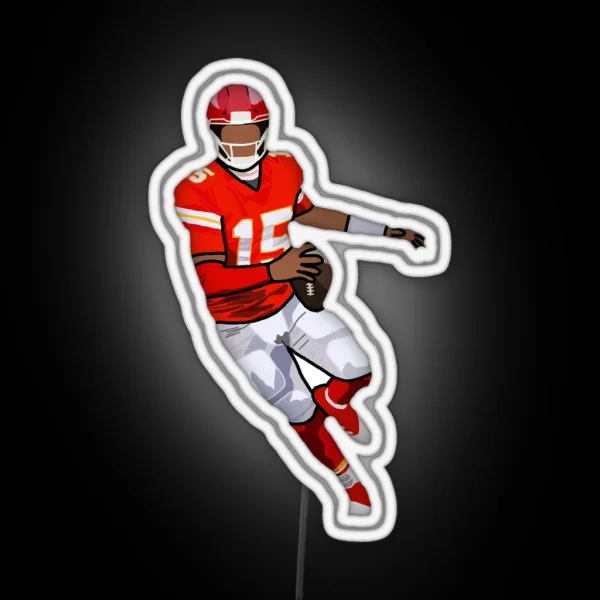 Patrick Mahomes RGB Neon Sign