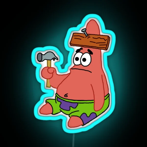 Patrick Star RGB Neon Sign