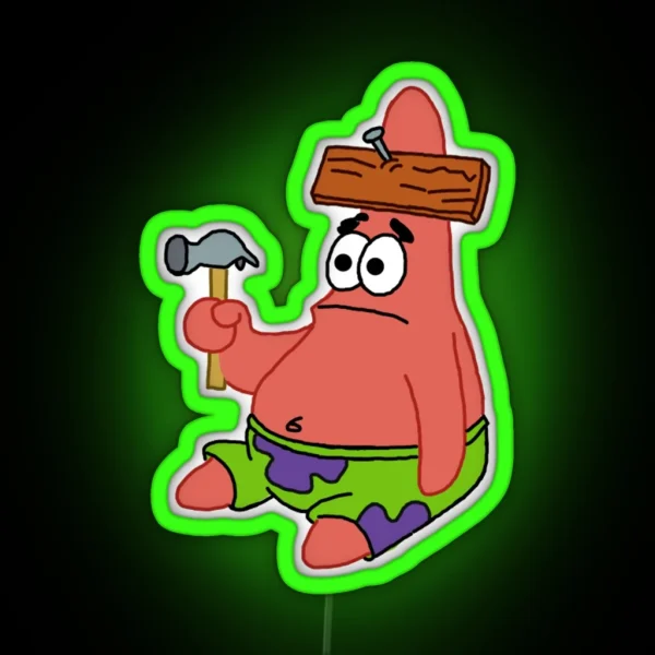 Patrick Star RGB Neon Sign