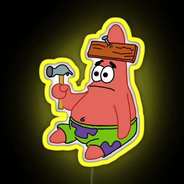 Patrick Star RGB Neon Sign