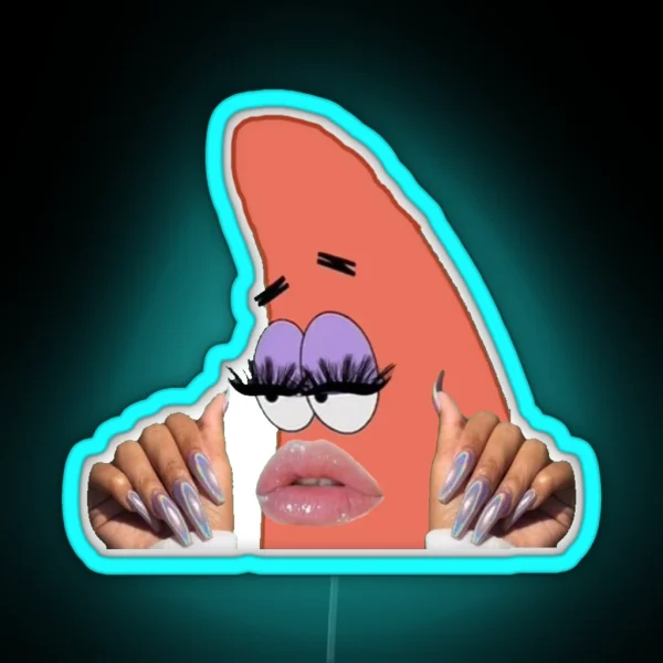 Patrick Star Xx RGB Neon Sign