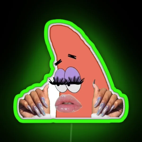 Patrick Star Xx RGB Neon Sign
