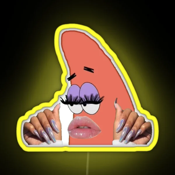 Patrick Star Xx RGB Neon Sign