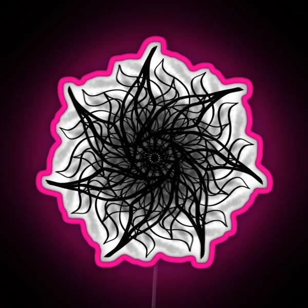 Pattern Cryptic Spren RGB Neon Sign